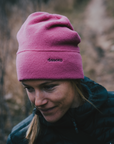 Fleece Beanie White