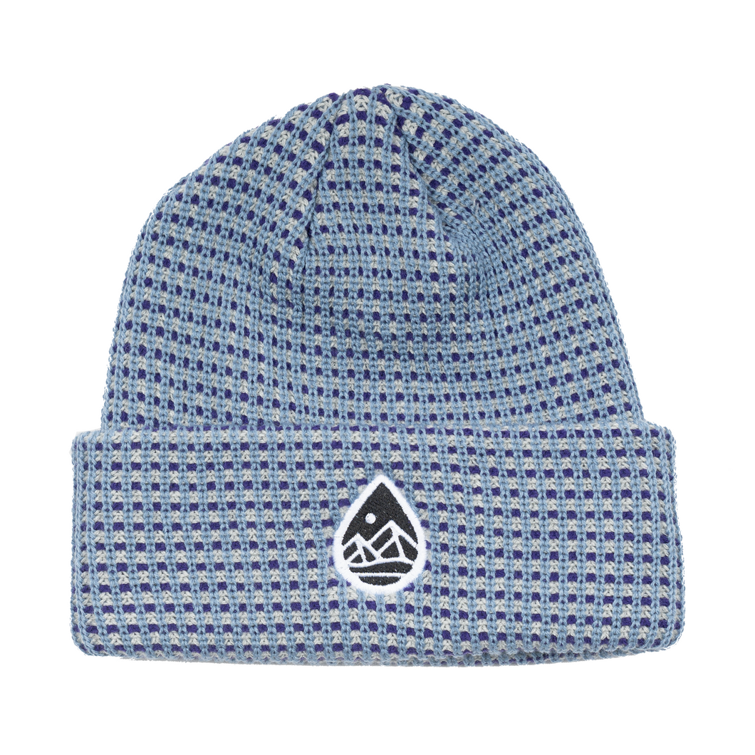 Cuffed Blue Beanie