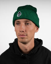 Load image into Gallery viewer, Cuffed Green Beanie
