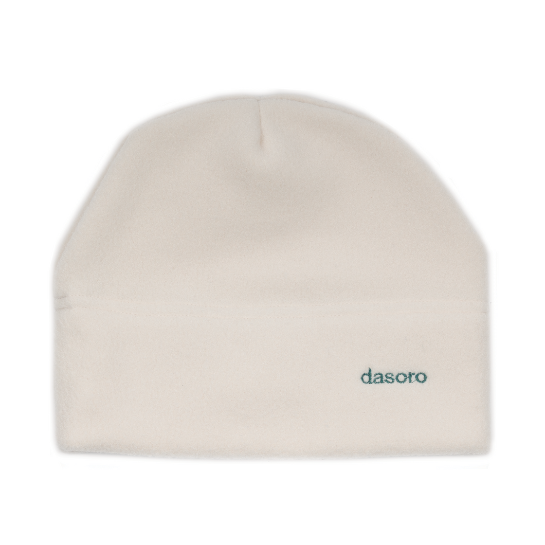 Fleece Beanie White