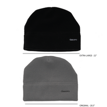Load image into Gallery viewer, XL Fleece Beanie Black
